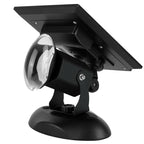 Solar-Powered Aluminum LED Spotlight - Camera-Shaped