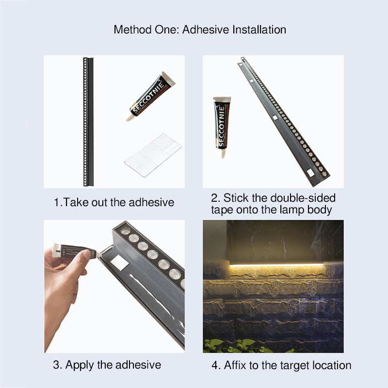 Solar Waterproof LED Outdoor Sconce