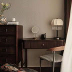 Elegant French Dome Wood and Iron 1-Light Table Lamp for Living Room