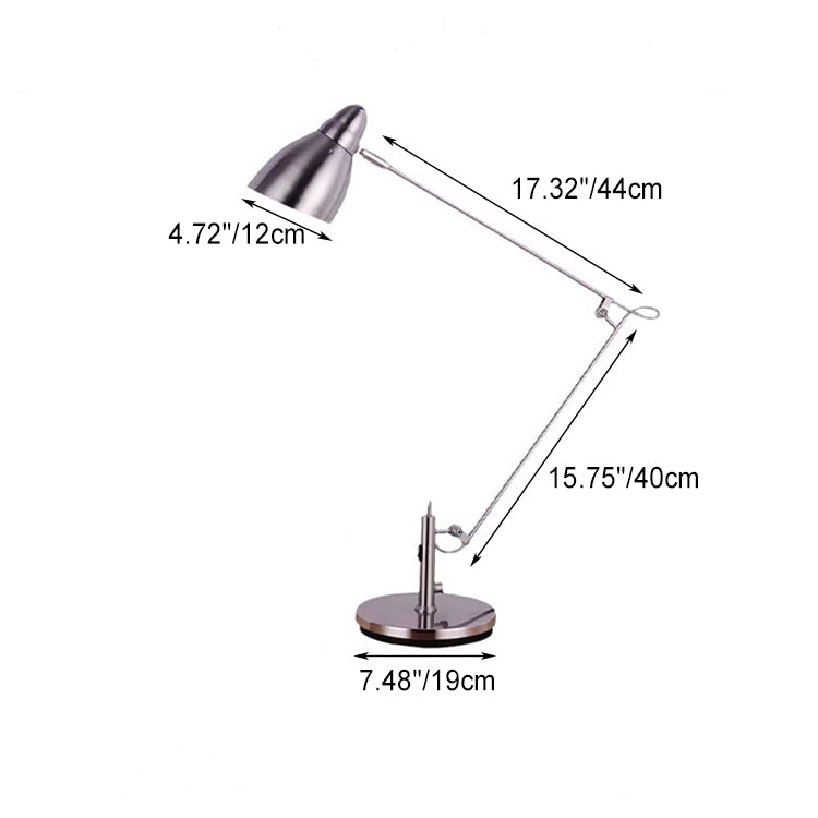 Contemporary Minimalist Iron Dome Table Lamp - 1-Light for Living Room