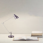 Contemporary Minimalist Iron Dome Table Lamp - 1-Light for Living Room