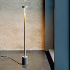 Scandinavian Round Iron LED Floor Lamp for Bedroom
