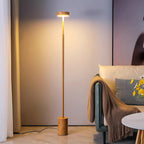 Scandinavian Round Iron LED Floor Lamp for Bedroom