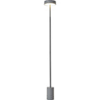 Scandinavian Round Iron LED Floor Lamp for Bedroom