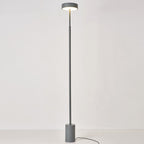 Scandinavian Round Iron LED Floor Lamp for Bedroom