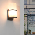 Premium Japanese Waterproof Outdoor Rectangle Wall Sconce