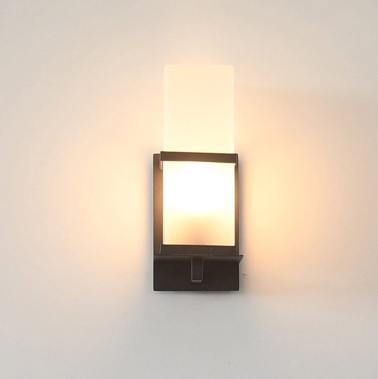 Premium Japanese Waterproof Outdoor Rectangle Wall Sconce