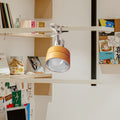 Japanese Style Round Clip Table Lamp