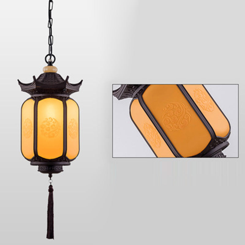 Premium Waterproof Hexagonal Chinese Lantern Pendant Light
