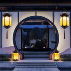 Premium Waterproof Hexagonal Chinese Lantern Pendant Light