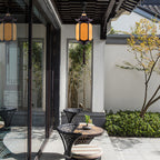 Premium Waterproof Hexagonal Chinese Lantern Pendant Light