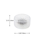 Premium Solar LED Round Ice Brick Acrylic Outdoor Light