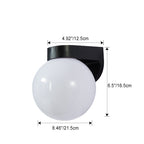 Waterproof Polycarbonate Outdoor Wall Sconce