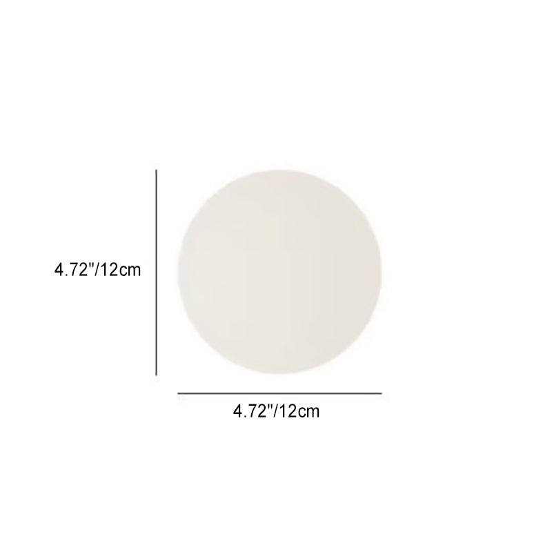 Minimalist Orb Glass 1-Light Wall Sconce