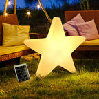 Premium Art Deco Solar-Powered LED Outdoor Star Light