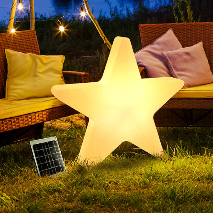 Premium Art Deco Solar-Powered LED Outdoor Star Light