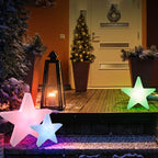Premium Art Deco Solar-Powered LED Outdoor Star Light