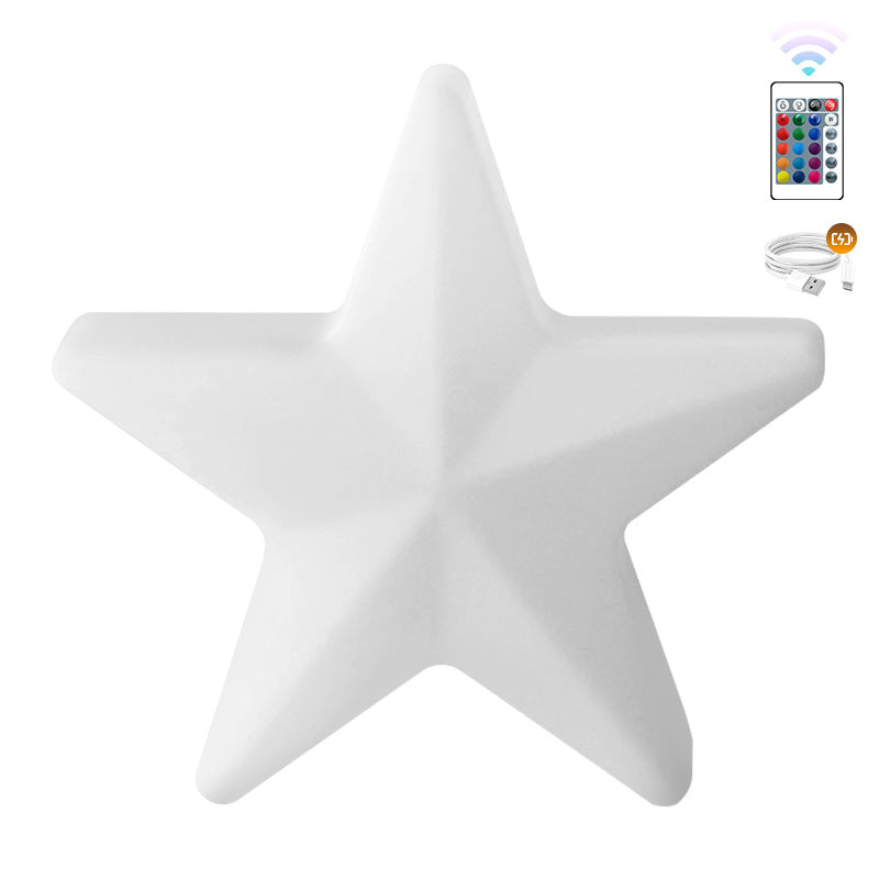 Premium Art Deco Solar-Powered LED Outdoor Star Light