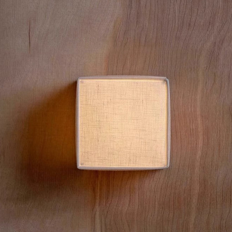 Japanese Fabric Wall Sconce