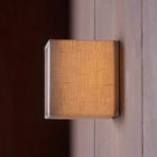 Japanese Fabric Wall Sconce