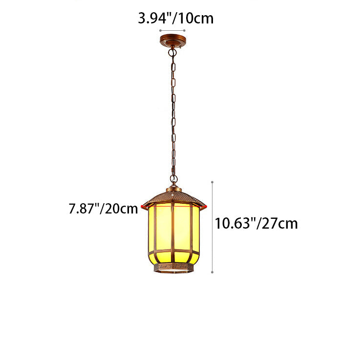Premium Traditional Chinese Round Lantern Pendant Light