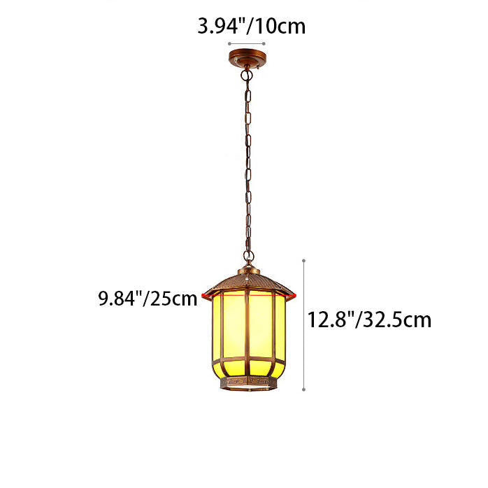 Premium Traditional Chinese Round Lantern Pendant Light
