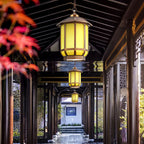 Premium Traditional Chinese Round Lantern Pendant Light