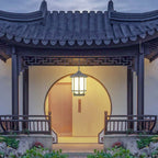 Premium Traditional Chinese Round Lantern Pendant Light