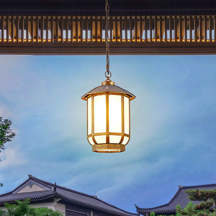 Premium Traditional Chinese Round Lantern Pendant Light