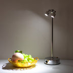 Premium Minimalist Cylindrical Iron LED Table Lamp for Dining Room