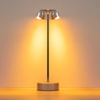 Premium Minimalist Cylindrical Iron LED Table Lamp for Dining Room