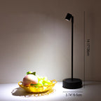 Premium Minimalist Cylindrical Iron LED Table Lamp for Dining Room