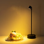 Premium Minimalist Cylindrical Iron LED Table Lamp for Dining Room