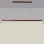 Premium Japanese Rectangular LED Island Chandelier for Dining Room
