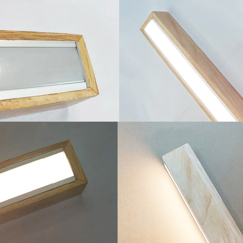 Premium Japanese Rectangular LED Island Chandelier for Dining Room