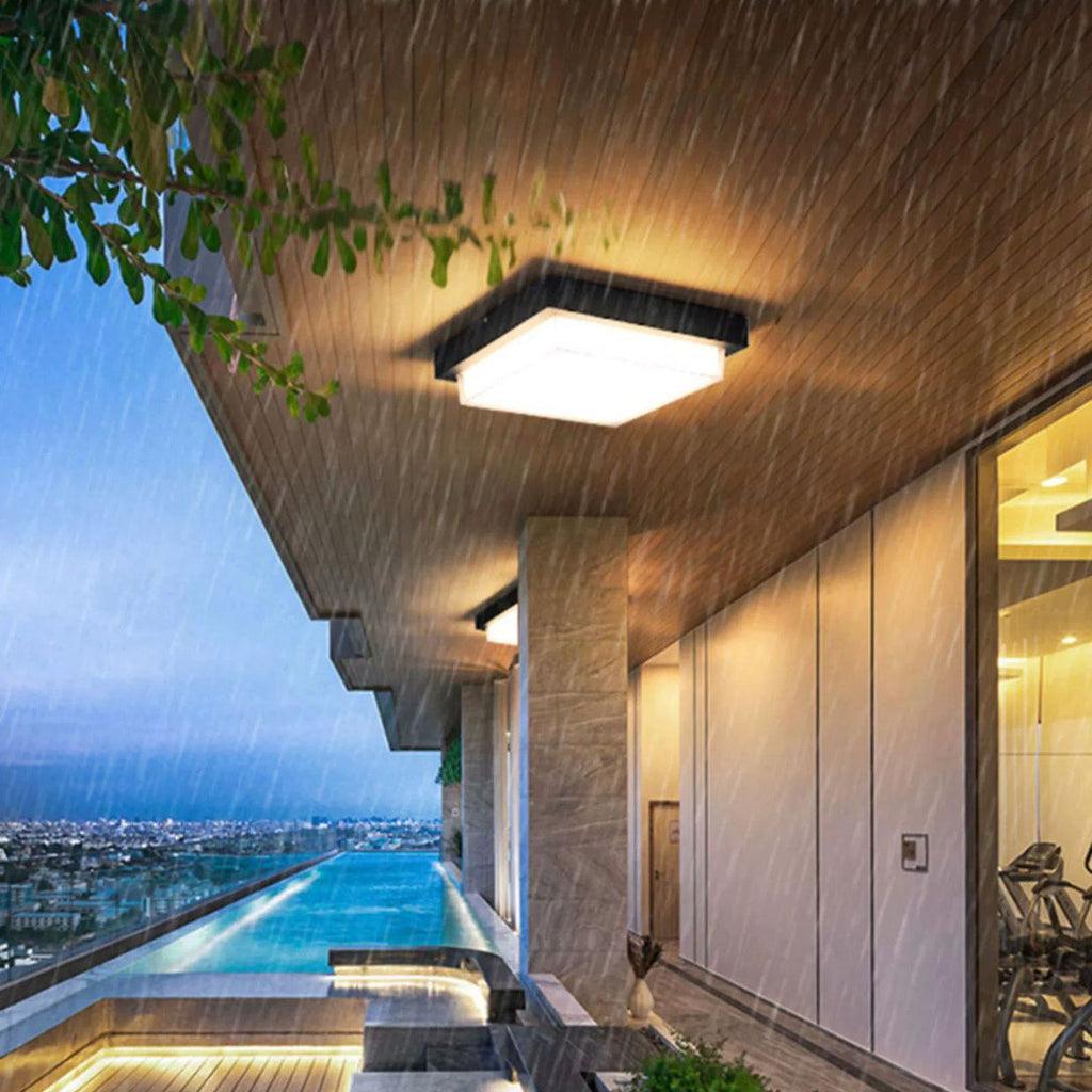 Premium Outdoor Waterproof Square LED Ceiling Light