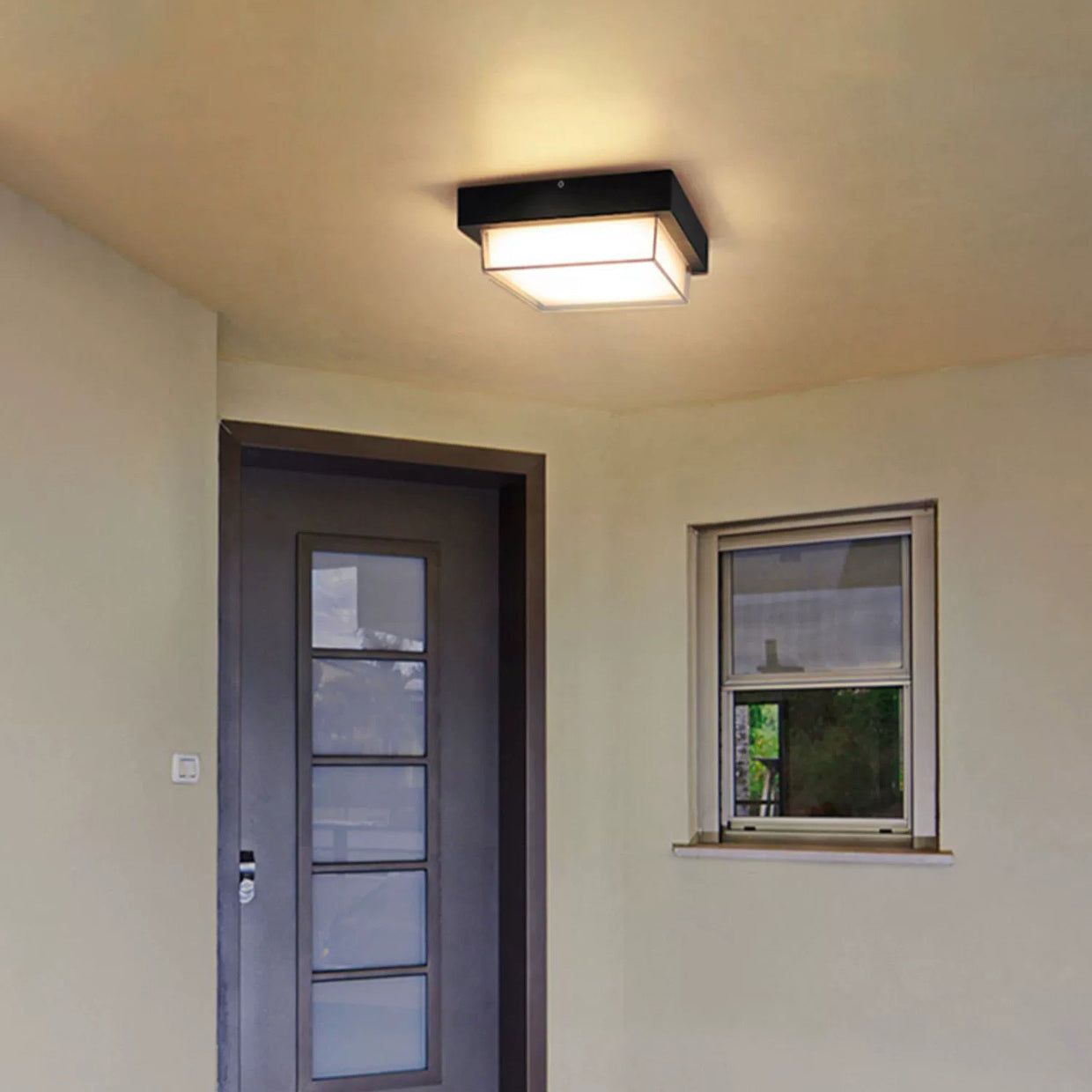 Premium Outdoor Waterproof Square LED Ceiling Light