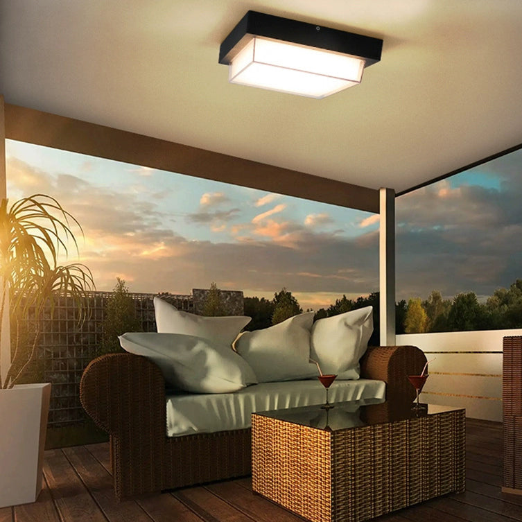 Premium Outdoor Waterproof Square LED Ceiling Light