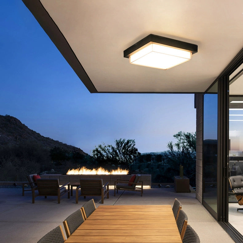 Premium Outdoor Waterproof Square LED Ceiling Light