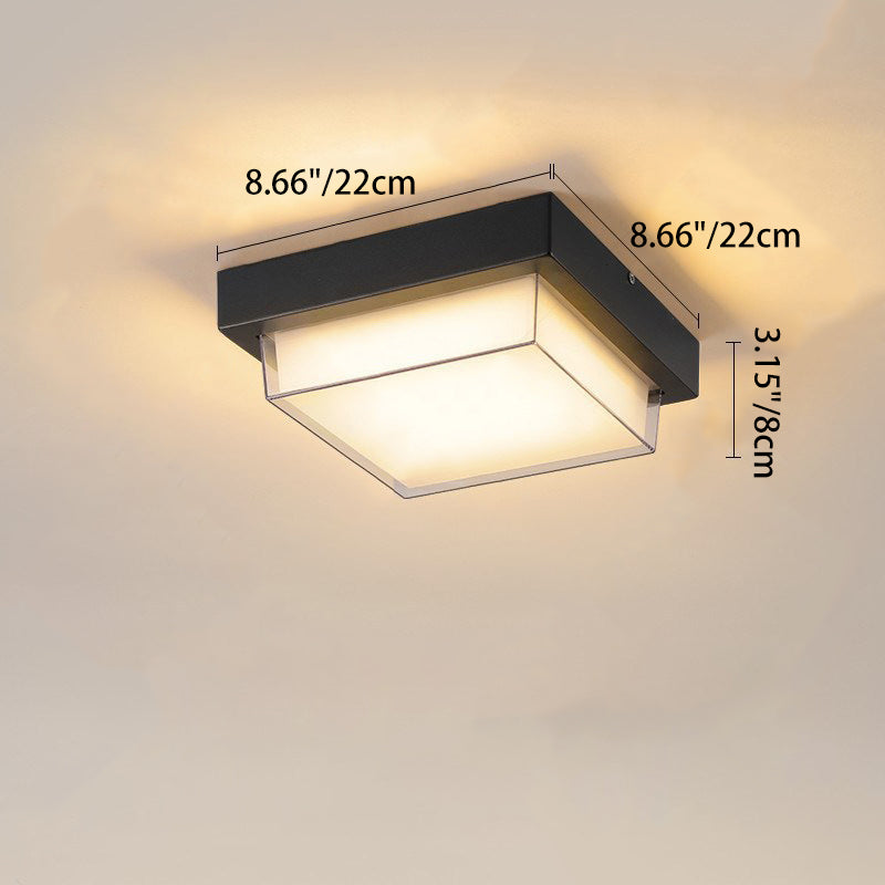Premium Outdoor Waterproof Square LED Ceiling Light