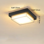 Premium Outdoor Waterproof Square LED Ceiling Light