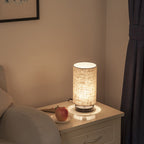 Premium Japanese Cylinder Iron Table Lamp - 1-Light Design for Living Room