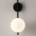Nordic Globe Iron & Glass 1-Light Sconce