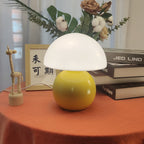 Nordic Round Ceramic Table Lamp - 1-Light Design for Living Room