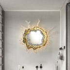 Modern Stainless Steel LED Wall Sconce with Acrylic Water