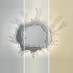 Modern Stainless Steel LED Wall Sconce with Acrylic Water