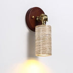 Japanese-Inspired Adjustable Wall Sconce Lamp