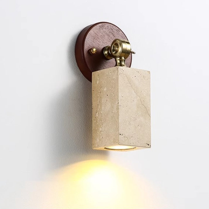 Japanese-Inspired Adjustable Wall Sconce Lamp