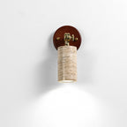 Japanese-Inspired Adjustable Wall Sconce Lamp