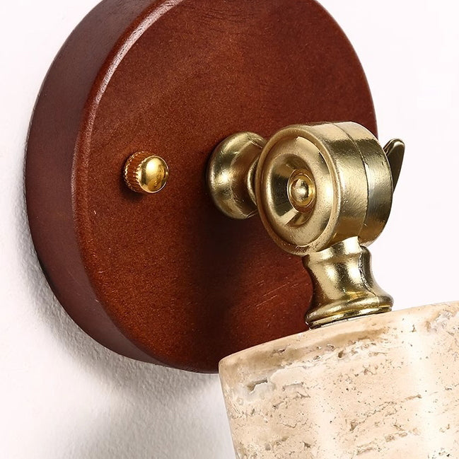 Japanese-Inspired Adjustable Wall Sconce Lamp